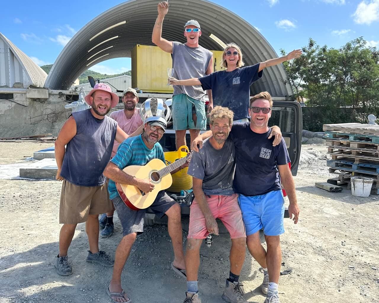 St Maarten team