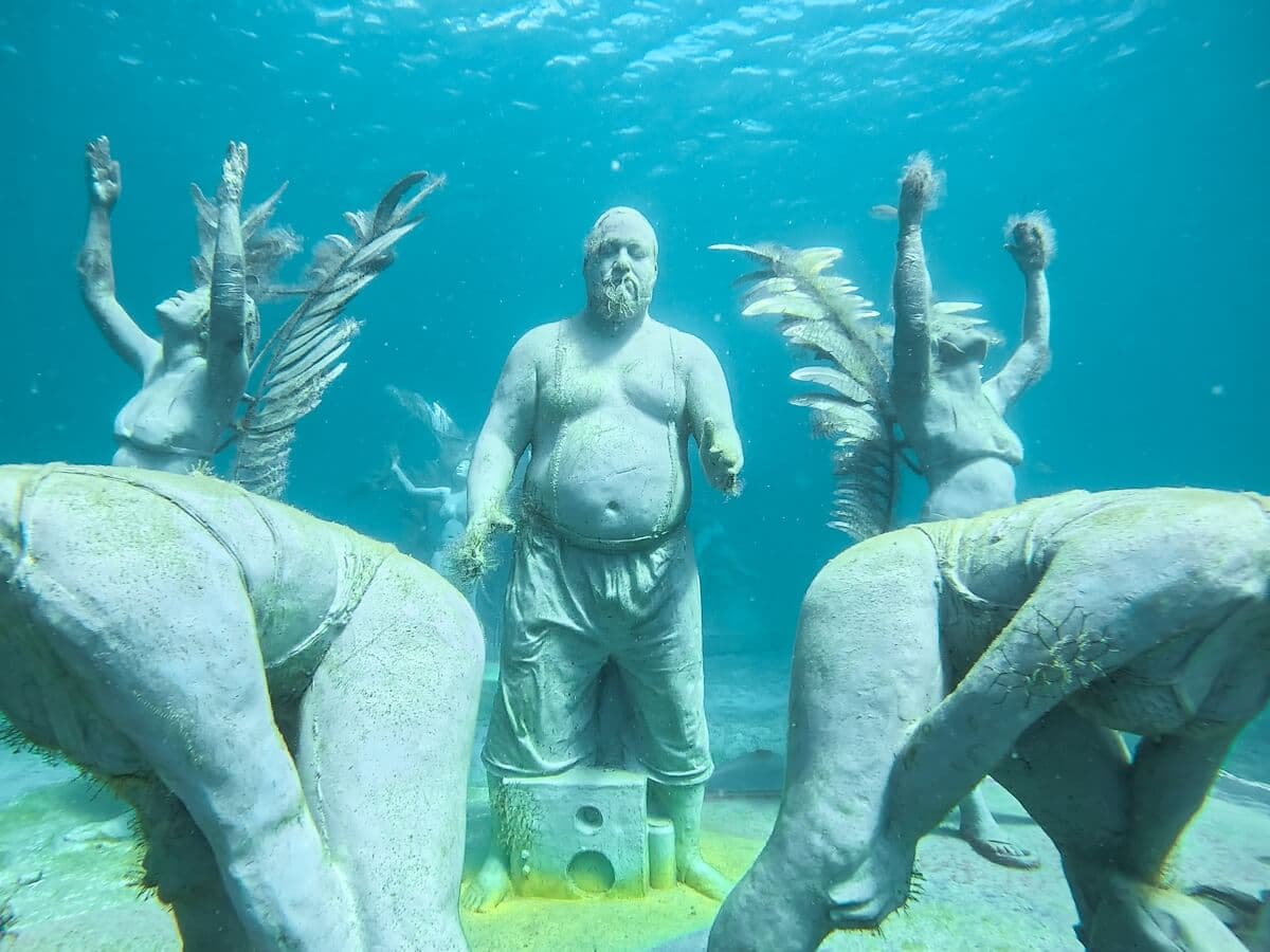 Carnival Man sculpture
