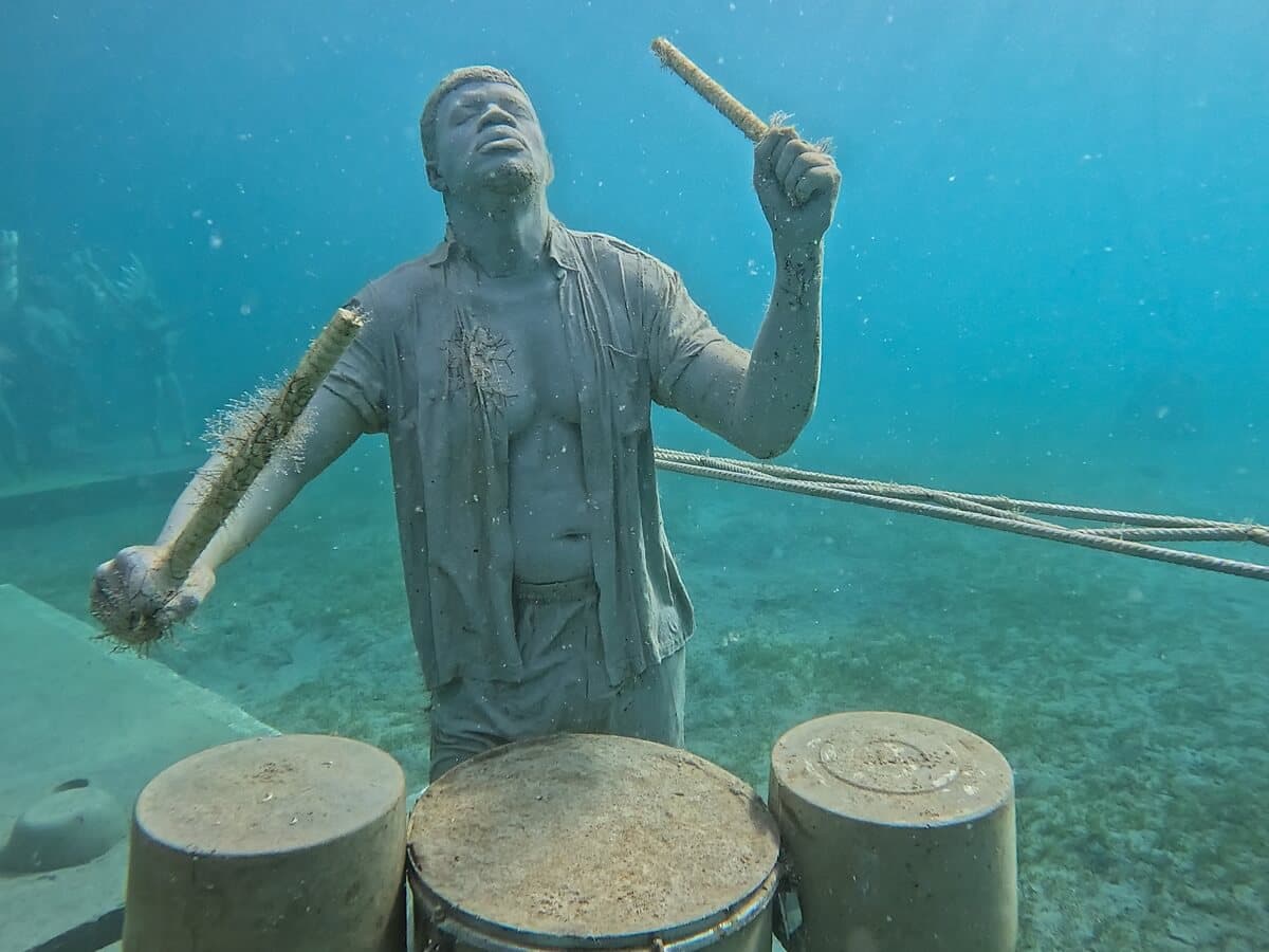 Drums sculpture